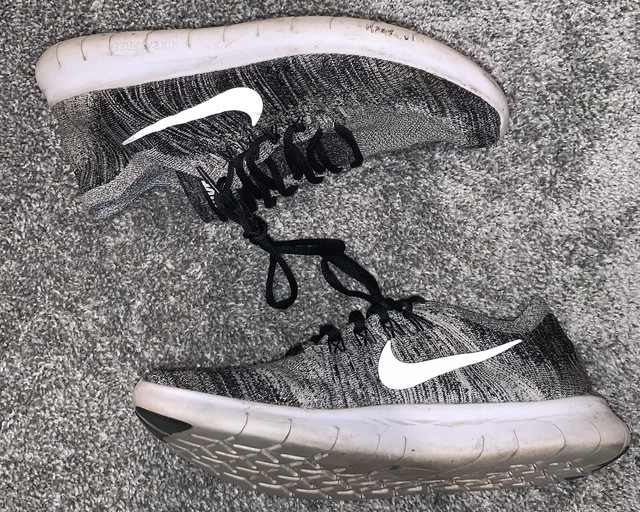 free rn flyknit 2017 black white volt