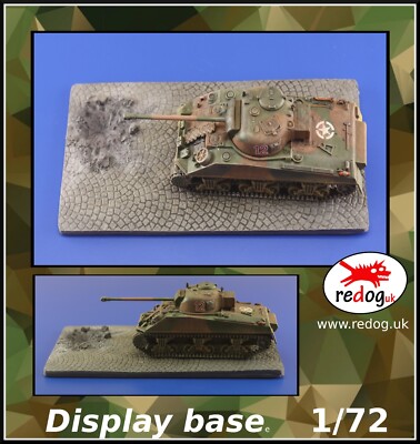 Redog 1:72 Scale Airplane Display Base - Model D29 For Military Dioramas