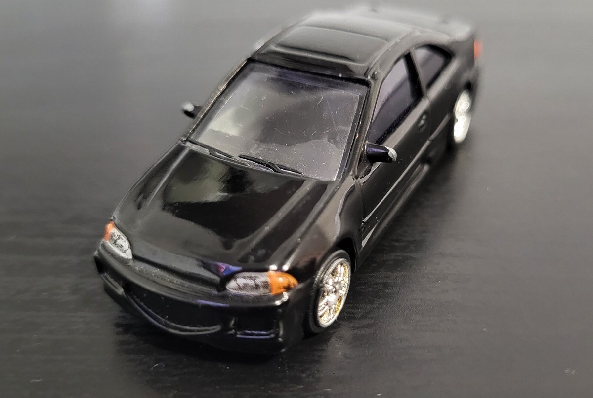 ミニカー FAST&FURIOUS Honda Civic Street Tune FAST & FURIOUS 1995 1/64 Honda Civic SI Street Tuner Racing