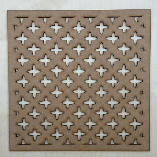 Radiator Cabinet Decorative Screening Square Radiator Grille MDF 3mm and 6mm P1 - Picture 2 of 2