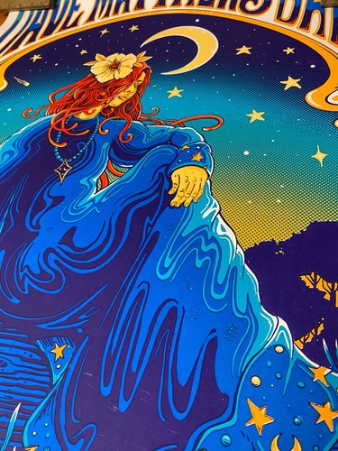 Dave Matthews Band Poster Ameris Bank Amphitheatre Alpharetta, GA 7/25/23 Signed - Picture 12 of 12