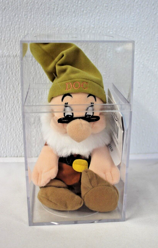 Disney's Snow White & The Seven Dwarfs Bean Bag Set of 10 + 1994 Lithograph - Picture 20 of 23