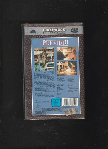 (VHS) Presidio - Sean Connery, Mark Harmon, Meg Ryan, Jack Warden - Bild 2 von 2