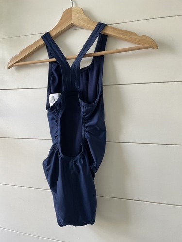 Speedo Pro LT One Piece Swimsuit Youth Kids Size 10/26 Team Navy Endurance+ - Picture 10 of 11