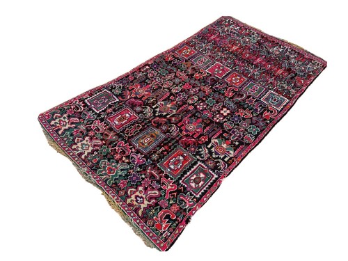 Vintage Moroccan Azilal Rug Geometric Tribal Handmade Area Carpet Berber Wool - Picture 19 of 24