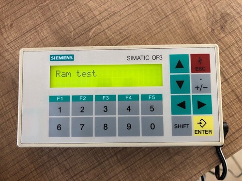 PUPITRE OPERATEUR, IHM, SIMATIC OP3 SIEMENS. - Photo 5/13