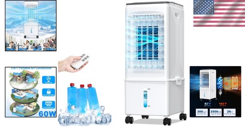 Powerful Portable Air Conditioner with Timer & Oscillation for Seamless Cooling - Picture 2 of 11