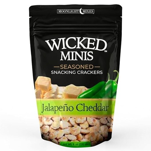 Wicked Minis Soup & Oyster Crackers - Saltine Crackers Salted Flavored Mini Puff - Bild 1 von 4