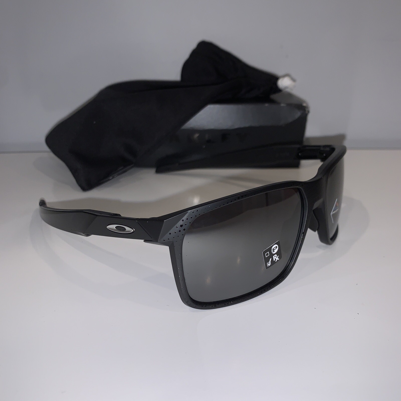 Oakley Portal X Men's Rectangular Sunglasses Black/Black (OO94602059) for sale online eBay