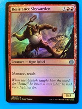 MTG 1x FOIL Resistance Skywarden Phyrexia: All Will Be One Magic Gathering x1 NM