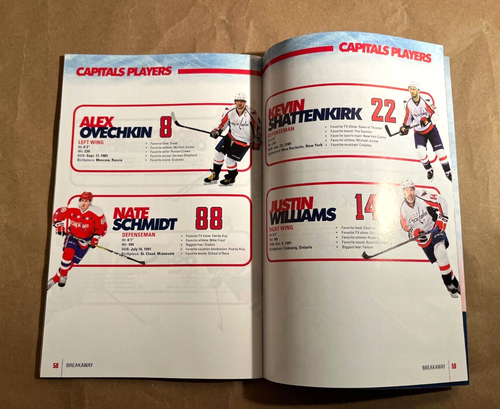 Washington Capitals 2016-17 Playoffs Round 2 vs Penguins Ovechkin cover program - Picture 5 of 5
