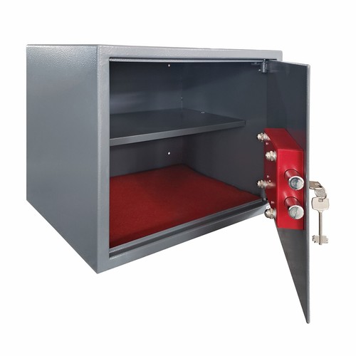 Möbeltresor Wandtresor Wandsafe Geldschrank Safe Tresor mit Schlüssel 63 L - Bild 2 von 5