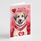Anatolian Shepherd Dog My Valentine Cards Envelopes Pack of 8 Dac5267Gca7P