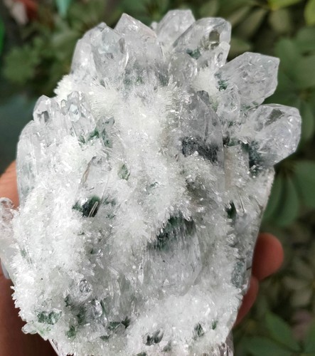1312g NEW FIND NATURAL GREEN TIBETAN QUARTZ CRYSTAL CLUSTER SPECIMEN HEALING 1 - Picture 7 of 11