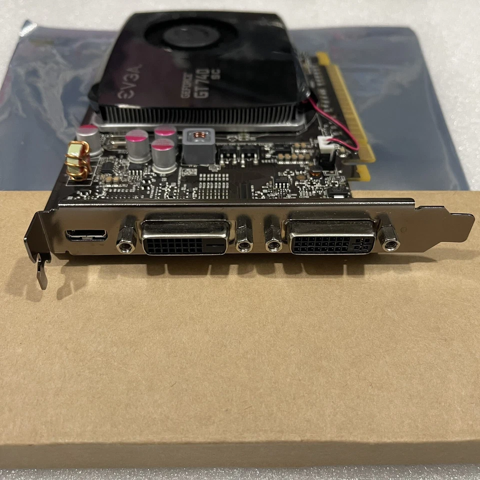 EVGA NVIDIA GT 740 2GB DDR3 PCI-e x16 DUAL DVI Single Video Card 02G-P4-2742-KR - Image 3 of 3