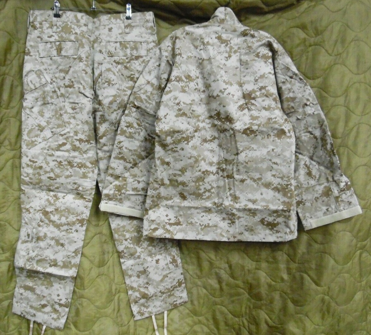 Paraclete AOR1 BDU 上下セット Large 実物 実物 paraclete SOF BDU ジャケット＆パンツセット デジタル