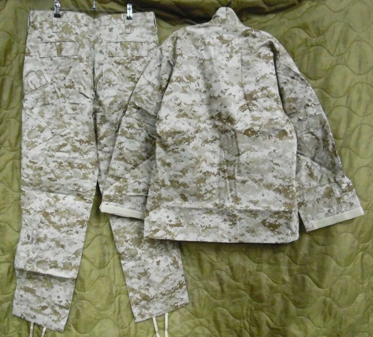 PARACLETE SOF Desert Digital BDU SET Medium Long NOS