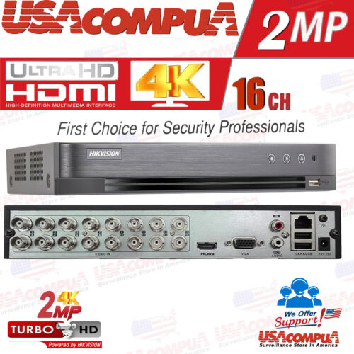 Hikvision 16CH DVR DS-7216HGHI-K1 16 CHANNEL + 4 IP 2MP 4K-OUT HDD OPTIONAL - Picture 14 of 14