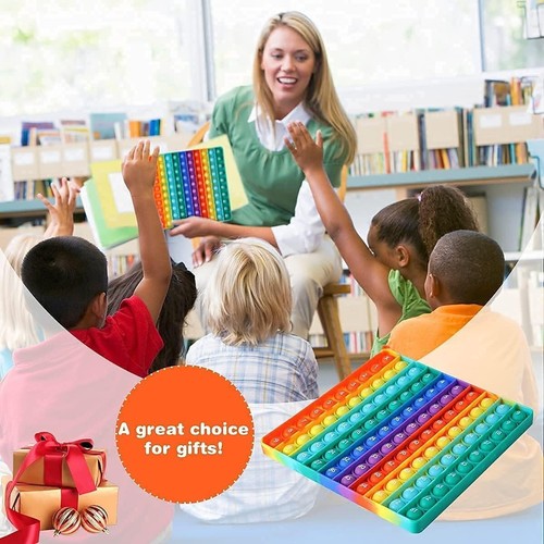 Durable Fidget Math Multiplication Chart - Stress Relief Game for Adults & Kids - Picture 5 of 10
