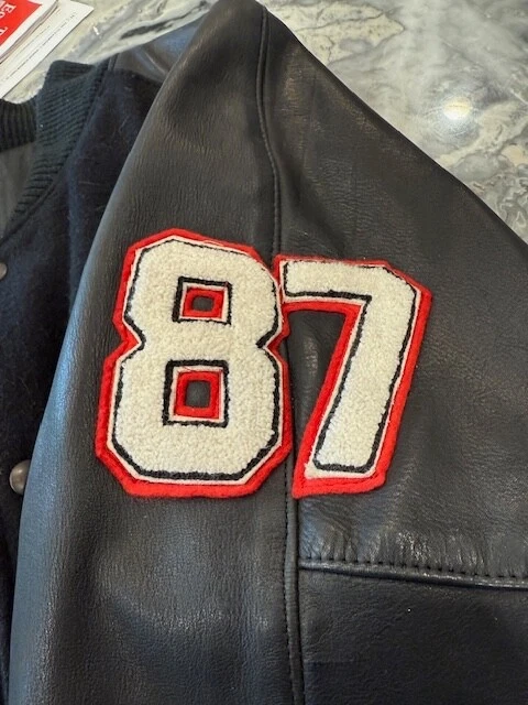 Chaqueta Universitaria Beverly Hills Cop 2 1987 De Colección M Eddie Murphy Crew Envoltura Regalo Foto 4 de 4