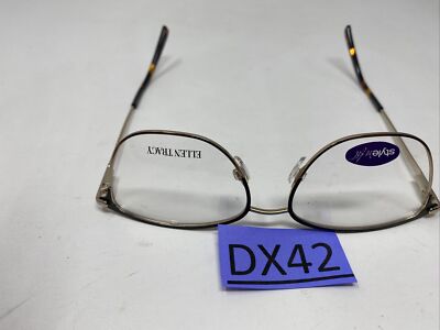 ELLEN TRACY EYEWEAR BAGAN BLACK GOLD 55/16/140 FLEX HINGE  display picture 1