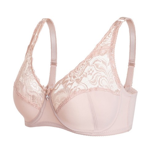 Reggiseno donna ferretto pizzo floreale sfoderato sfoderato sfoderato completo copertura reggiseno Everday - Foto 16 di 17
