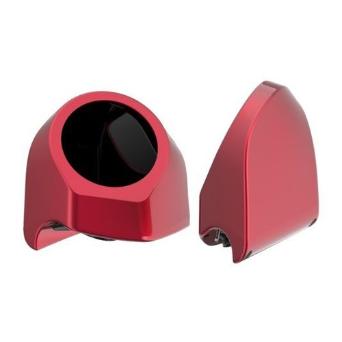 Velocity Red Sunglo King Tour Pack 6.5" Speaker Pods for 14+ Harley Street FLHX - Picture 2 of 5