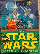 1978 TOPPS STAR WARS BOX SERIES 4 UNOPENED WAX BOX 36 PACKS C-3PO ERROR???