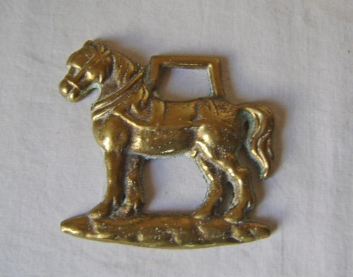 3 Latones Caballo Vintage: Varios Patrones - Imagen 3 de 6