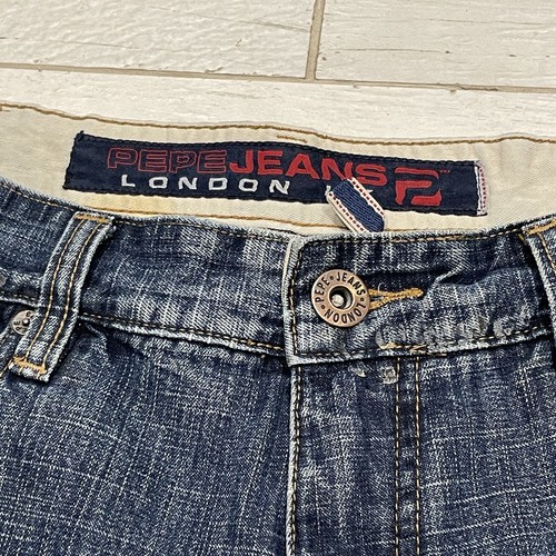 Pepe Jeans Shorts Men's 36 Blue Cotton Denim London UK - Picture 7 of 18