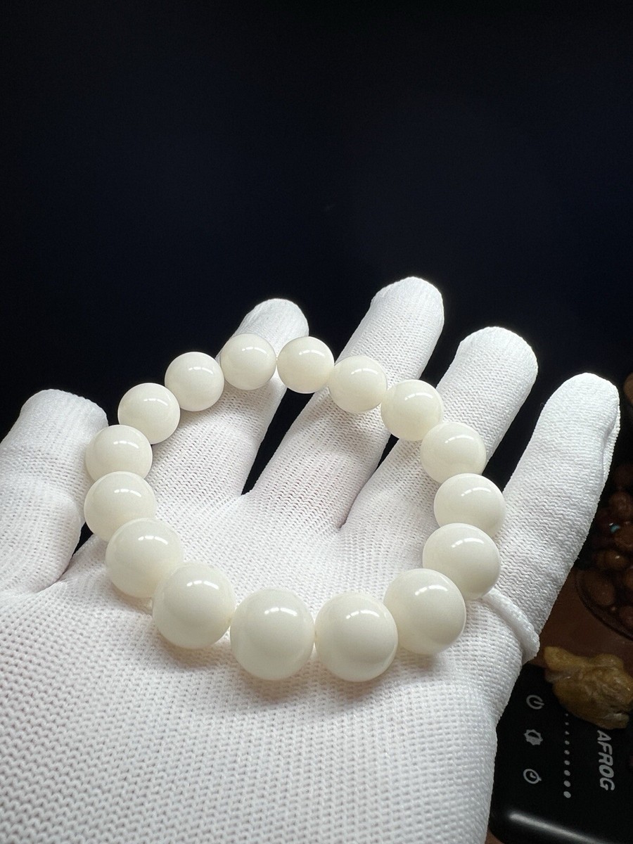 13.8mm Bodhi Root Bead Bracelet 菩提根圆珠手串| eBay