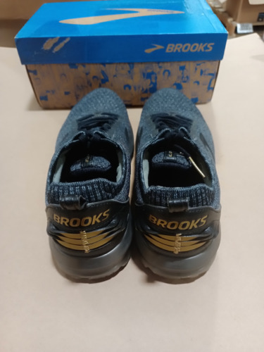 UsedLikeNew_Brooks Men's Sneaker, Grey Black Gold, 8.5_Grey Black Gold_Sz8.5 - Picture 3 of 6