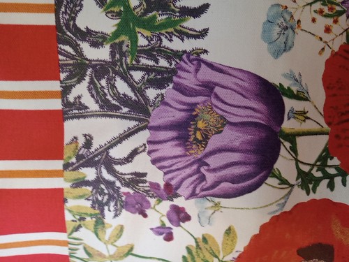 Estee Lauder  Wild flowers Large Beach Tote shopper Bag Travel Bag Orange Purple - Picture 9 of 18