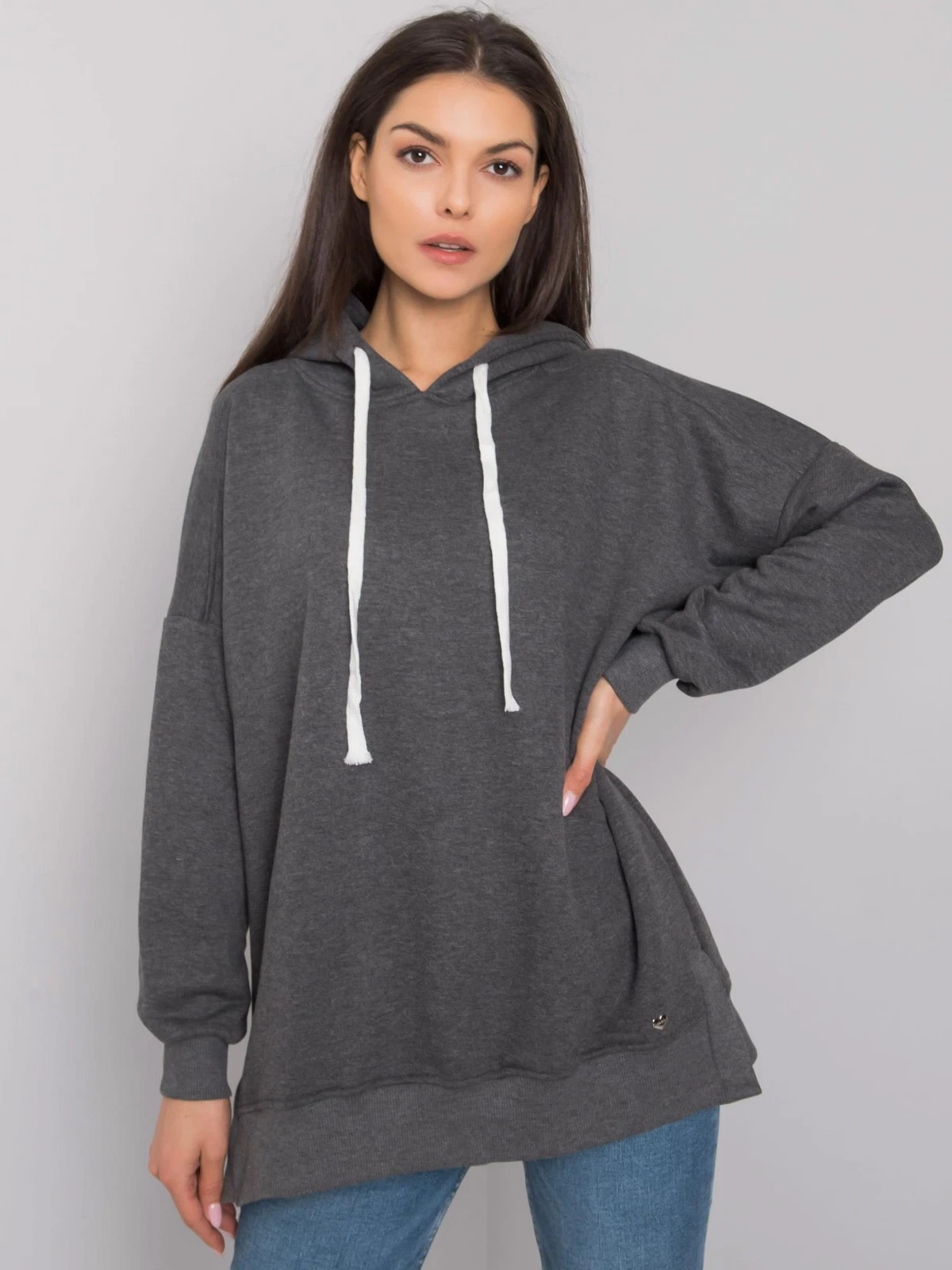 VETEMENTS Maglione donna pullover felpa con cappuccio