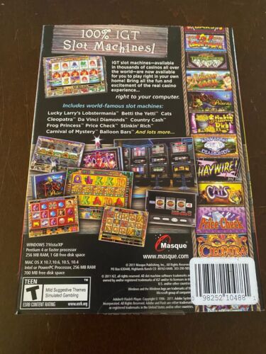 IGT Slots: Lucky Larry's Lobstermania (PC/Mac, 2011, CD-ROM) Tested / Good Cond - Picture 2 of 6