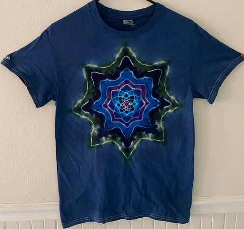 New Tie Dye S Short Sleeve T-shirt 100% Cotton Gildan or Alstyle Multi-color - Picture 56 of 69
