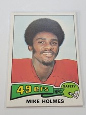 MIKE HOLMES 1975 Topps #478.  49ers - Nice Shape