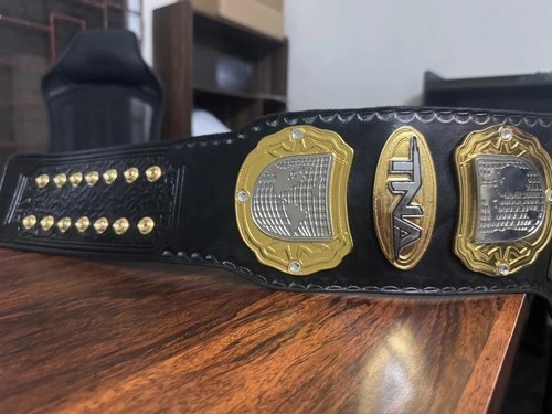 New TNA World Champion Heavyweight championship belt wrestling title adult 4mm - Bild 10 von 10