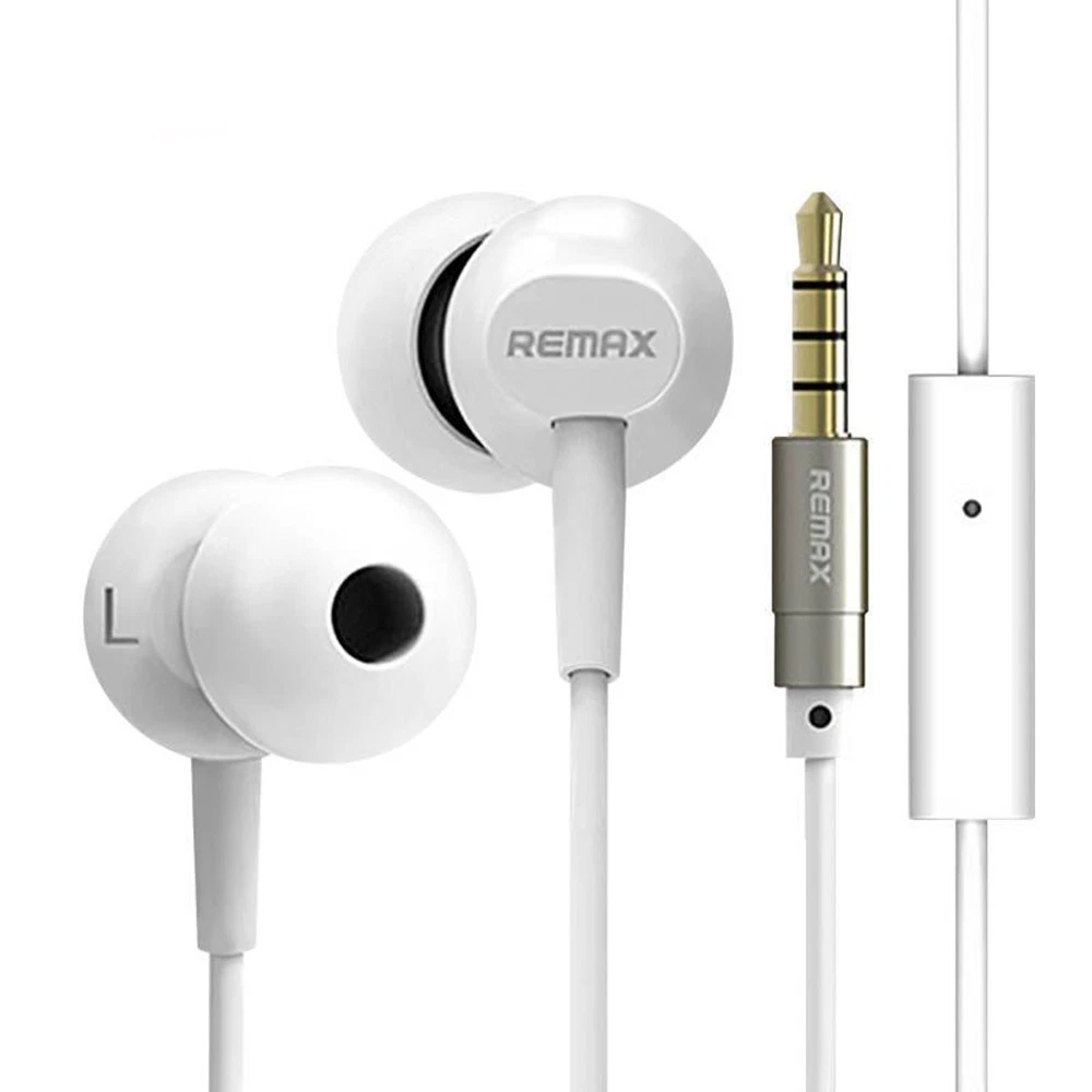REMAX Base Driven Stereo Sound Earphones HiFi Sound Headset RM501 In Ear Earbuds