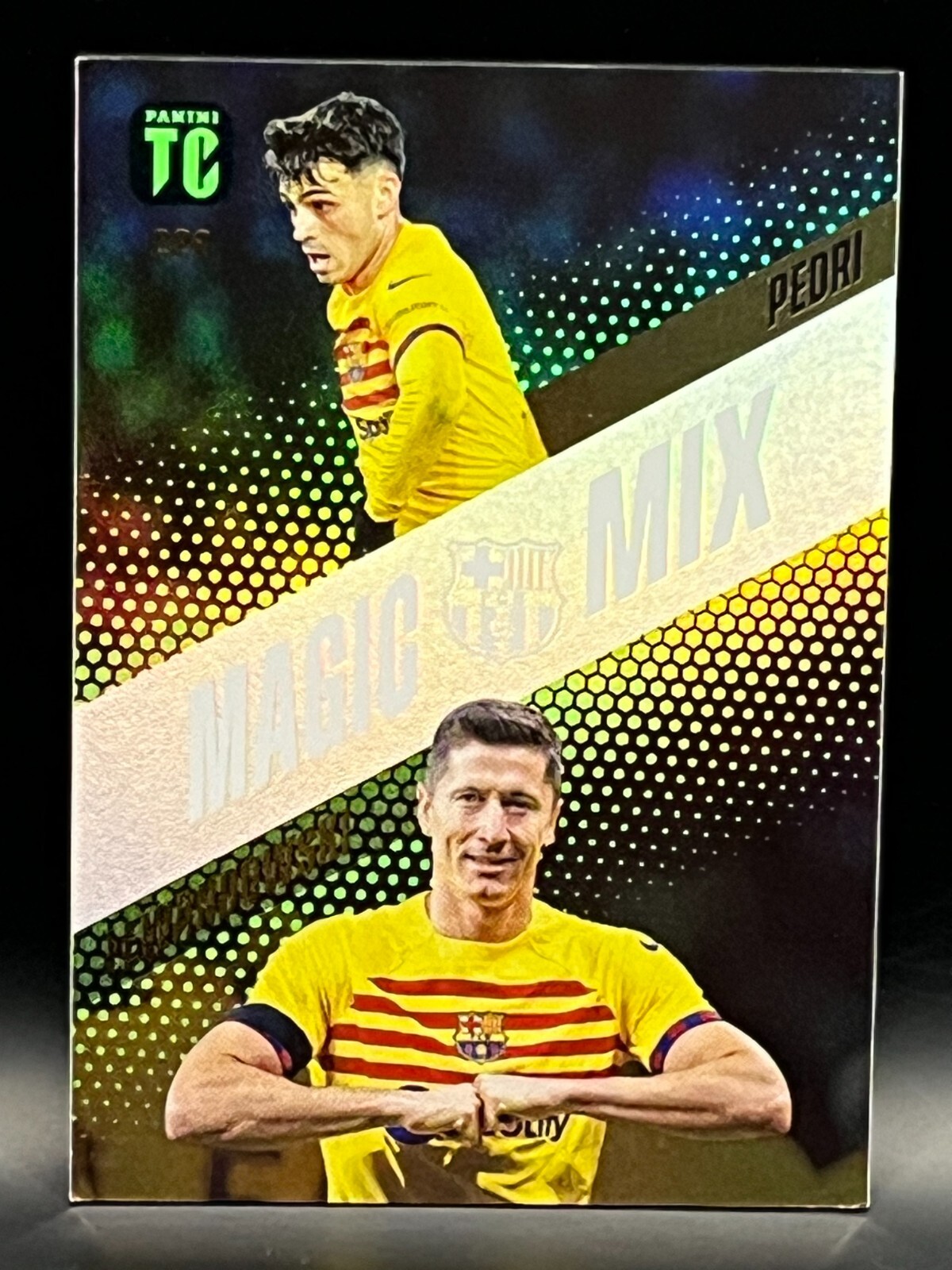 Pedri & Lewandowski 2024 TOP CLASS MAGIC MIX Card FC BARCELONA #220