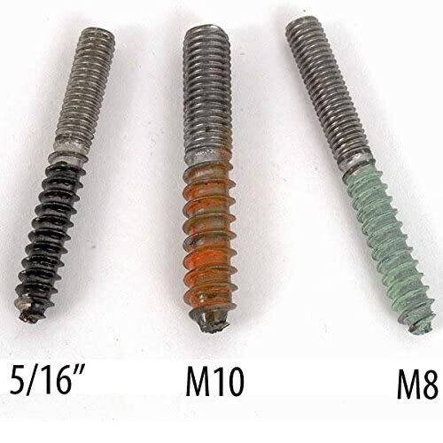 Leg Daddy 1-1/2" Brown Tapered Cylindrical HDPE Plastic Sofa Leg, Set of 4 - Picture 3 of 6