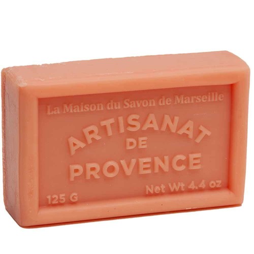 3 x 125g Rose French Soaps - with Shea Butter - Savon de Marseille - Picture 3 of 3