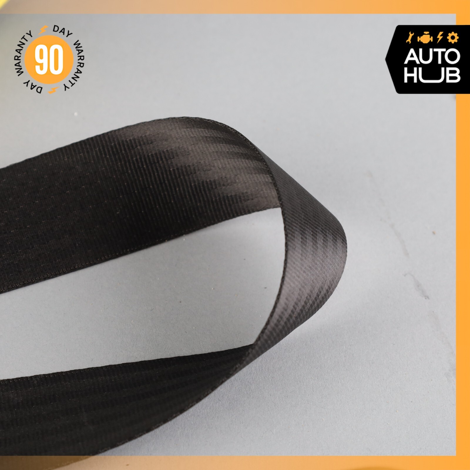 03-08 Maserati Quattroporte M139 Front Right Side Seat Belt Black OEM 29k
