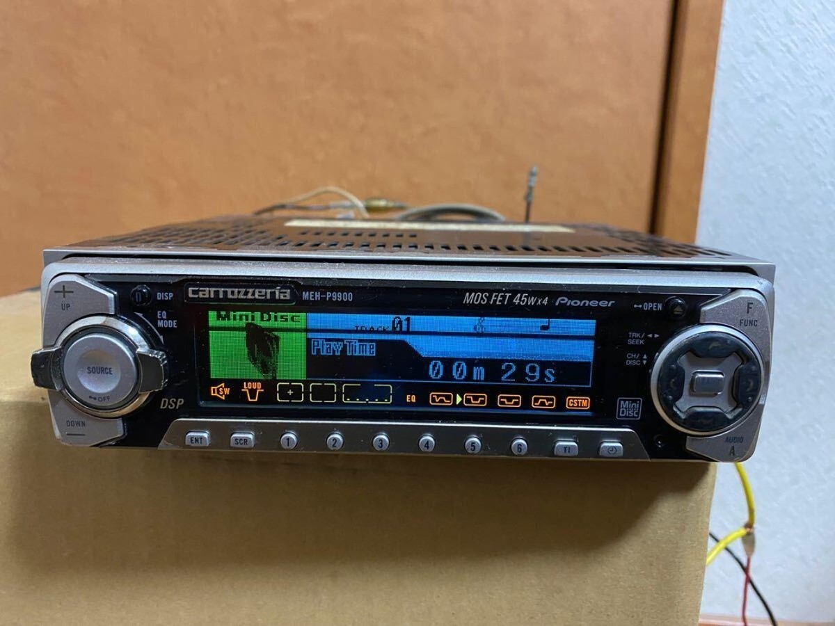 Pioneer Carrozzeria MEH-P9900 1Din Car Audio Operation Confirmed 