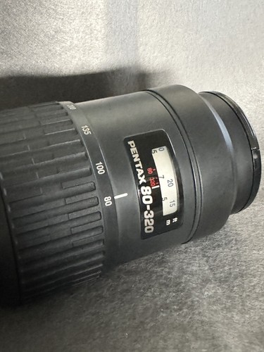 Pentax SMC FA 80-320 mm f4.5-5.6 obiettivo AF n. 4975947 attacco Pentax AF - Foto 5 di 8