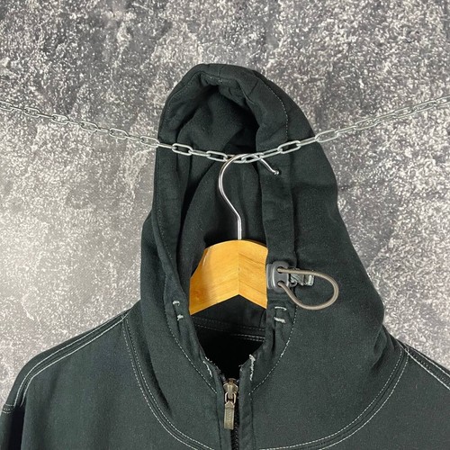Sudadera con Capucha Maharishi Polar Ops Bears Bordada Cremallera Negra Talla L - Imagen 7 de 9