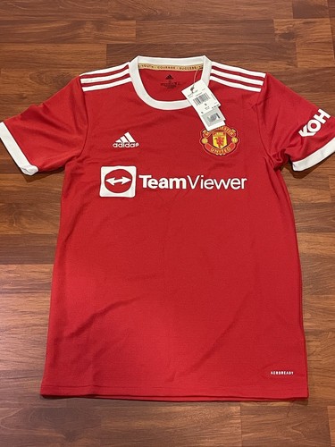 Adidas Manchester United 21/22 Heimtrikot "rot" (Größe US Herren S)