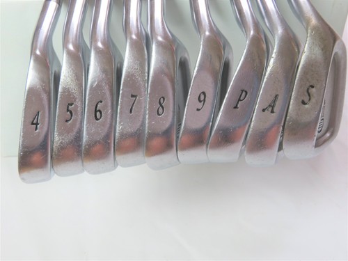 MIURA CB-3001 DentSole 9PC BLACK SPEEDER S-FLEX IRONS SET GOLF CLUB NWO - Picture 2 of 9