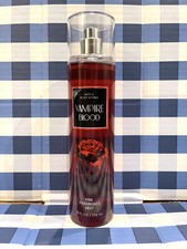 VAMPIRE BLOOD Fine Fragrance Mist Bath and Body Works HALLOWEEN Clear Lid