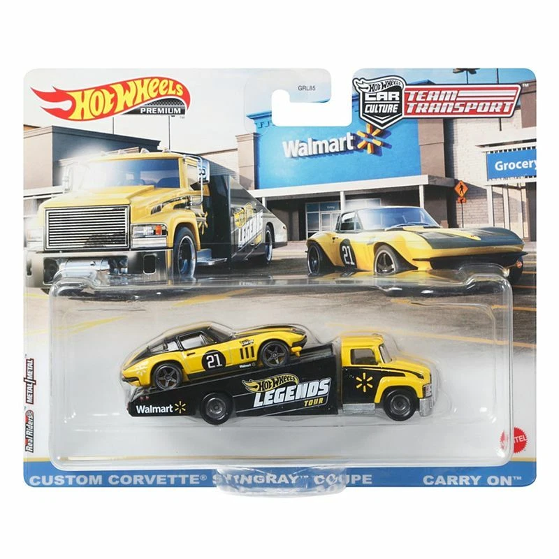 Hot Wheels Legends Tour Team Transport Corvette Stingray Coupe